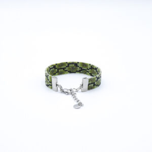 bracelet-souple-serpent-kijani tissé