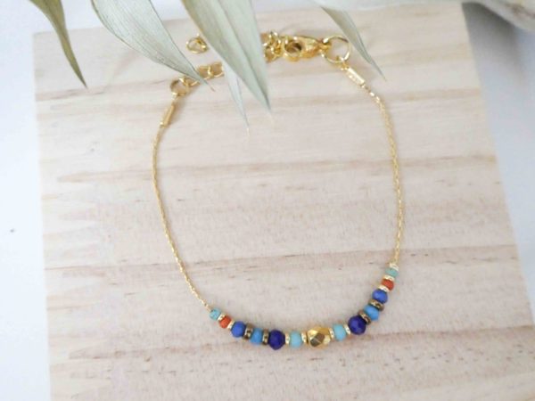 bracelet khnoum perles facettées