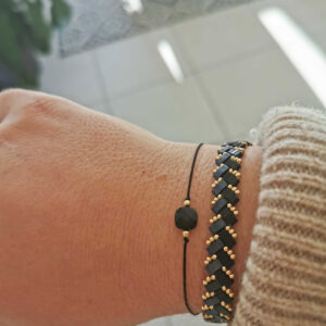bracelet nephelie noir