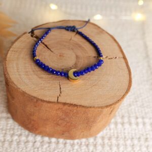 bracelet viviane bleu lune